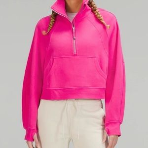 Lululemon Scuba Half Zip Funnel Neck
